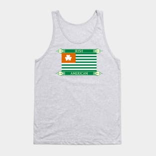 Irish American Flag Tank Top